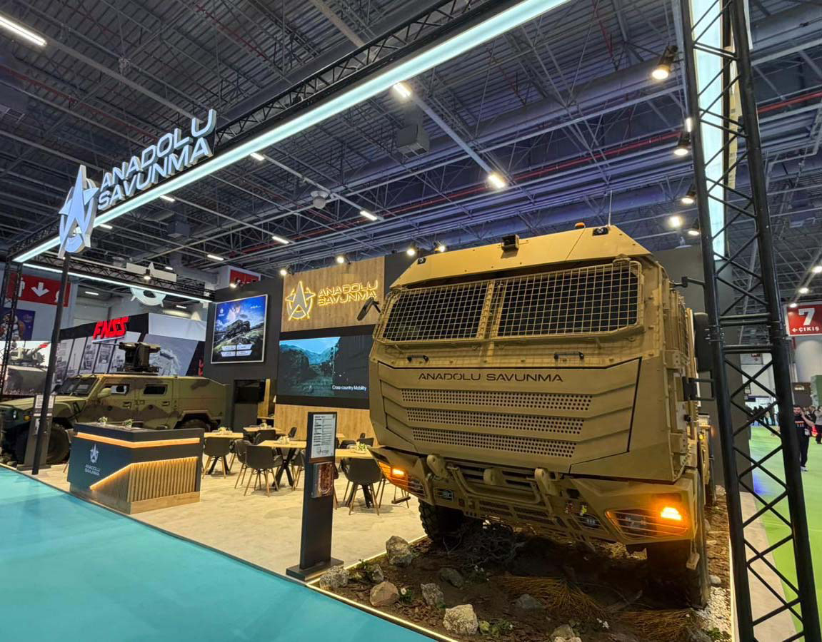 Anadolu Savunma SAHA Expo’ya  SEYİT 4x4 v KLTV ile Katıldı